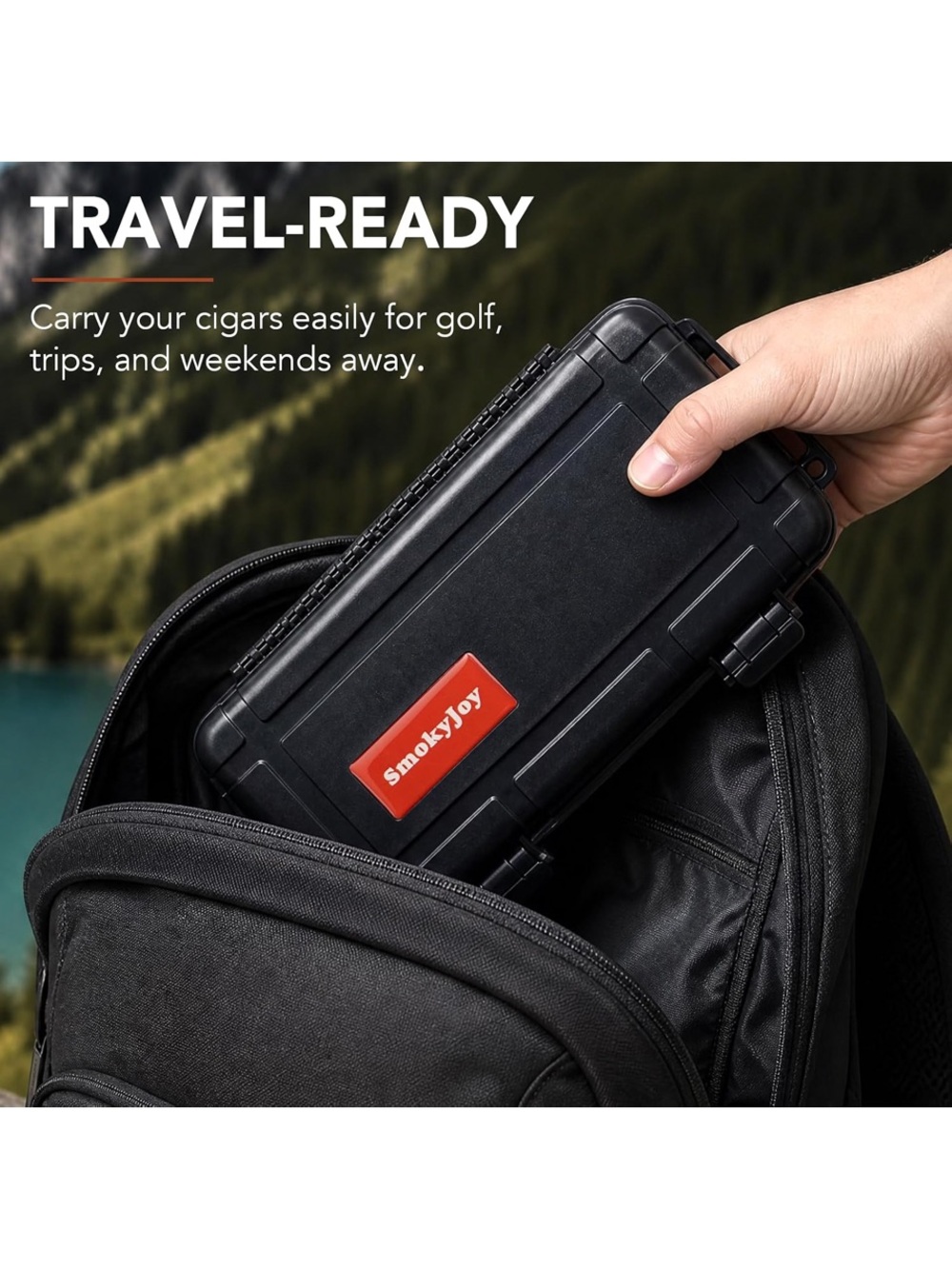 Travel Humidor Set: 4-5 Cigars - Picture 2 of 7
